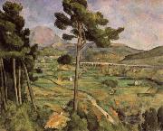 Paul Cezanne Mont Sainte Victoire seen from Bellevue Spain oil painting artist